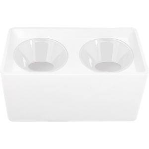 İkili Sıva Üstü Metal Boş Kasalar Beyaz